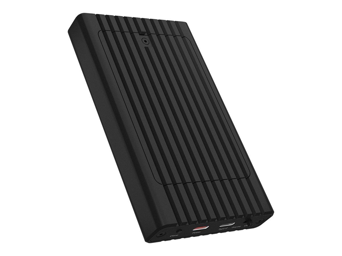 ICY BOX IB-2817MCL-C31 - Speichergehäuse - für zwei SSDs, mit Clone-Funktion und Typ-C oder Typ-A mit Klon-Funktion - M.2 - M.2 NVMe Card / PCIe (NVMe)
