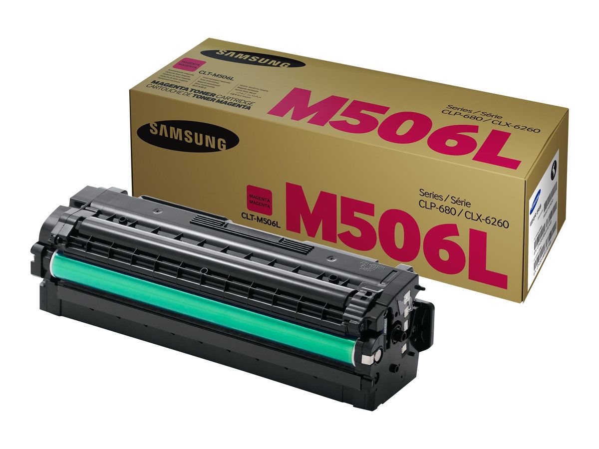 Samsung CLT-M506L - Hohe Ergiebigkeit - Magenta - Original - Tonerpatrone (SU305A)