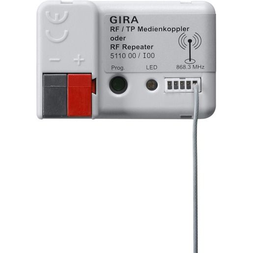 Gira RF/TP MEDIENK./RF REPEATER KNX / GIRA 511000