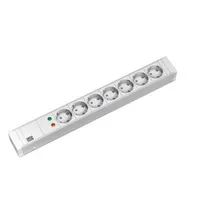 Bachmann Steckdosenleiste (Rack - einbaufähig) - Wechselstrom 230 V - Ausgangsanschlüsse: 7 (CEE 7/4)