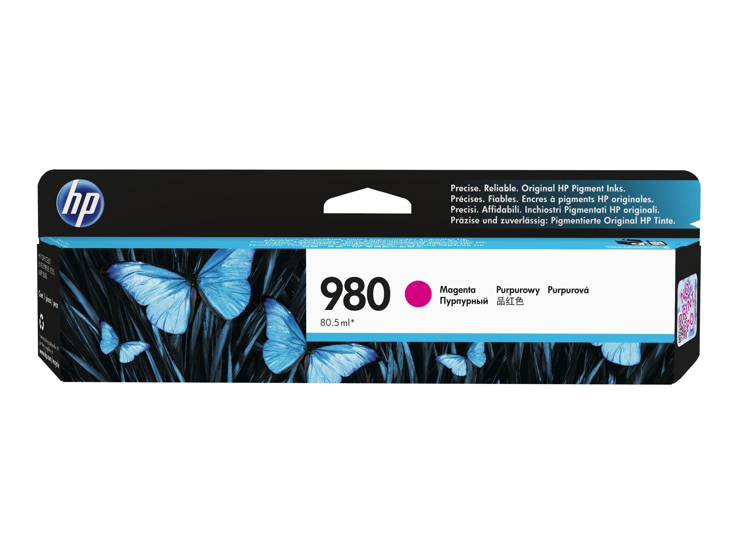 HP 980 - 86.5 ml - Magenta - original - Tintenpatrone