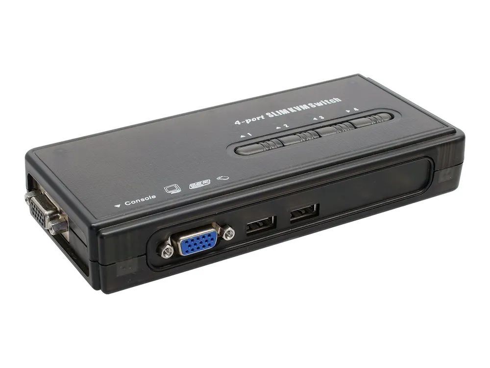 InLine KVM Switch - 4-fach - USB