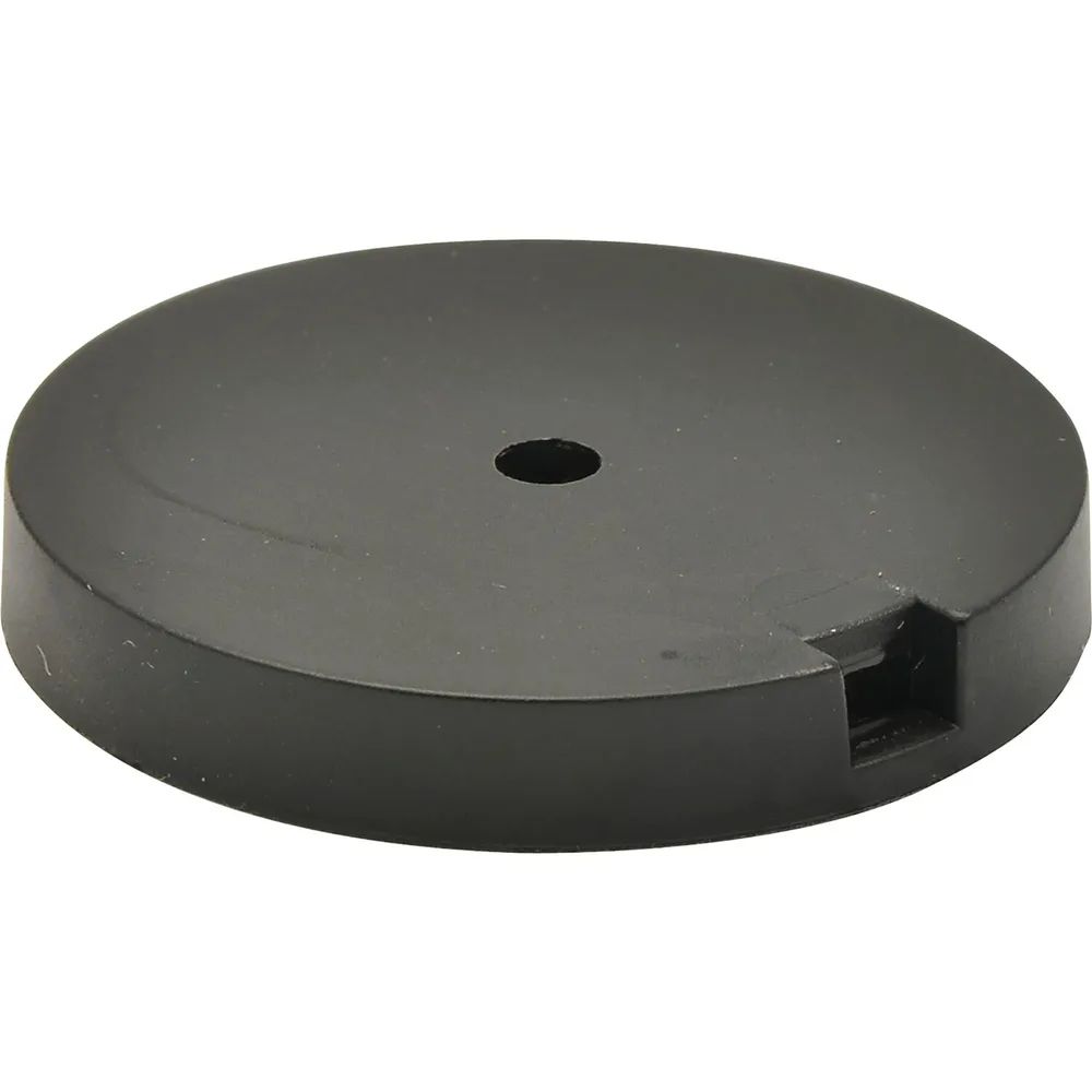 Wagner System GmbH  QuickClick Basisteil zum Anschrauben ø 40 mm, Höhe 7 mm, Kunststoff schwarz