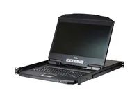 ATEN CL3108 - 47 cm (18.5") - 1366 x 768 Pixel - TFT-LCD - 250 cd/m² - 1000:1 - 170°