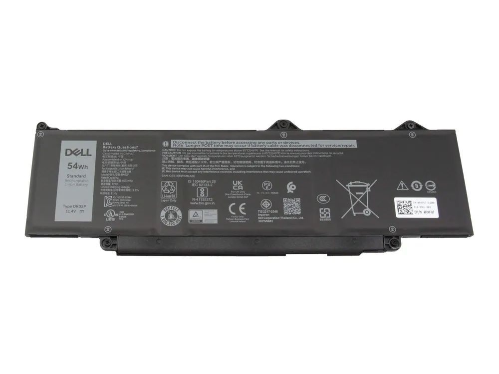 Dell 54Wh 3-cell lithium-ion battery for laptops - Batterie - 4.623 mAh