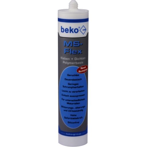 BekoGroup MS-FLEX POLYMERKLEBER / BEKOGR MS-FLEX WEISS/300ML 246 290