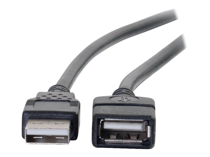 C2G 6.6ft USB Extension Cable - USB A to USB A Extension Cable - USB 2.0 - M/F - USB-Verlängerungskabel - USB (M)