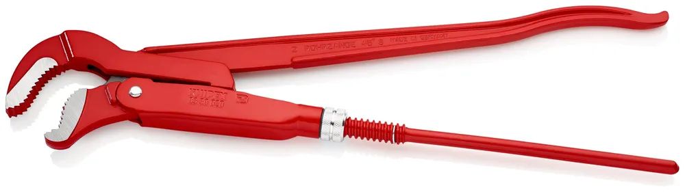 KNIPEX Rohrzange S-Maul rot pulverbeschichtet 570 mm