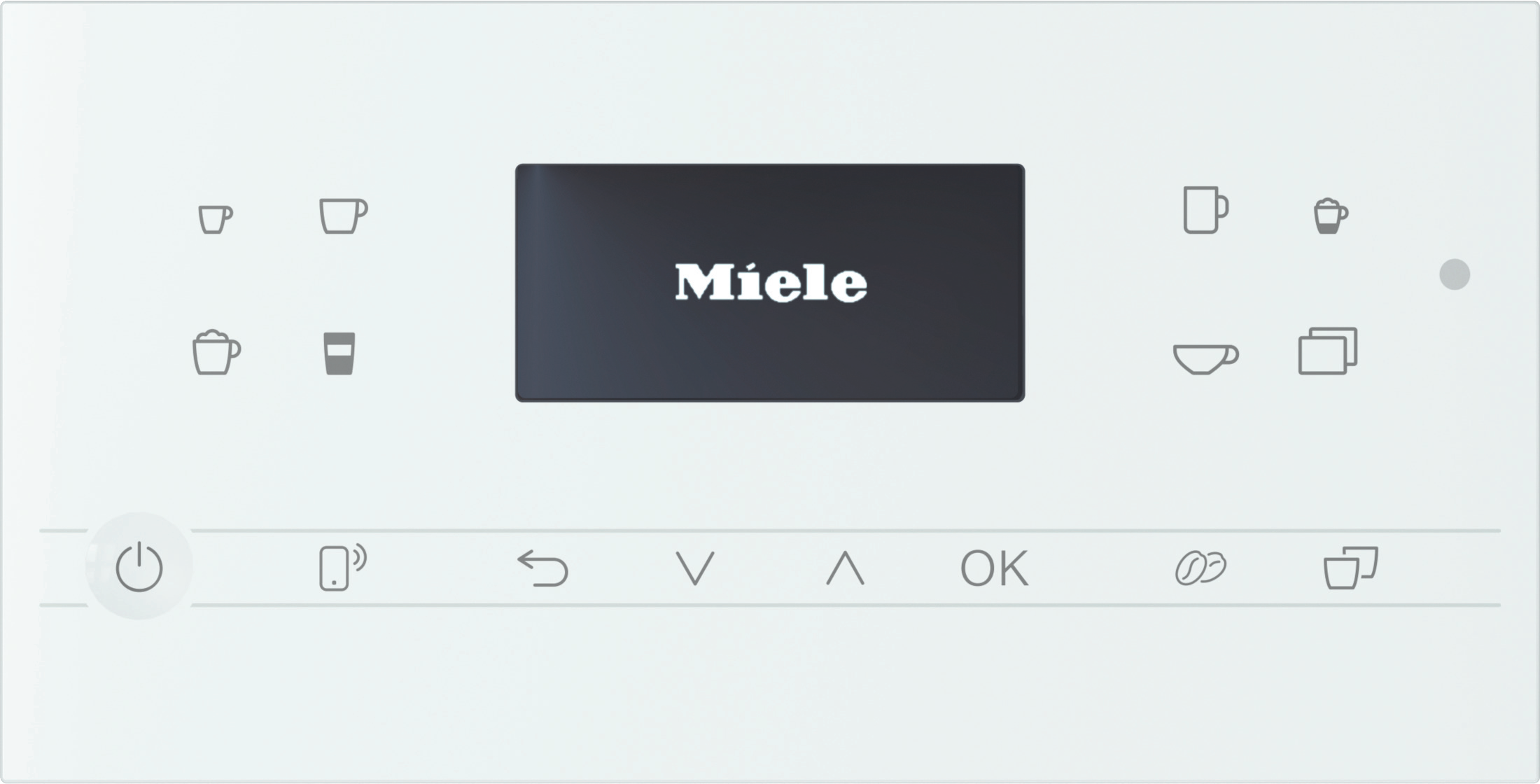 Miele Stand-Kaffeevollautomat CM 6160 Lotosweiß