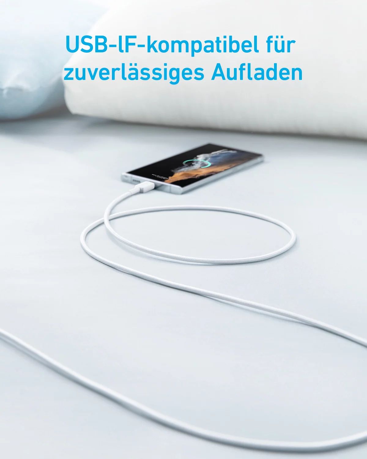 Anker 322 USB-A to USB-C Cable 6ft Brai
