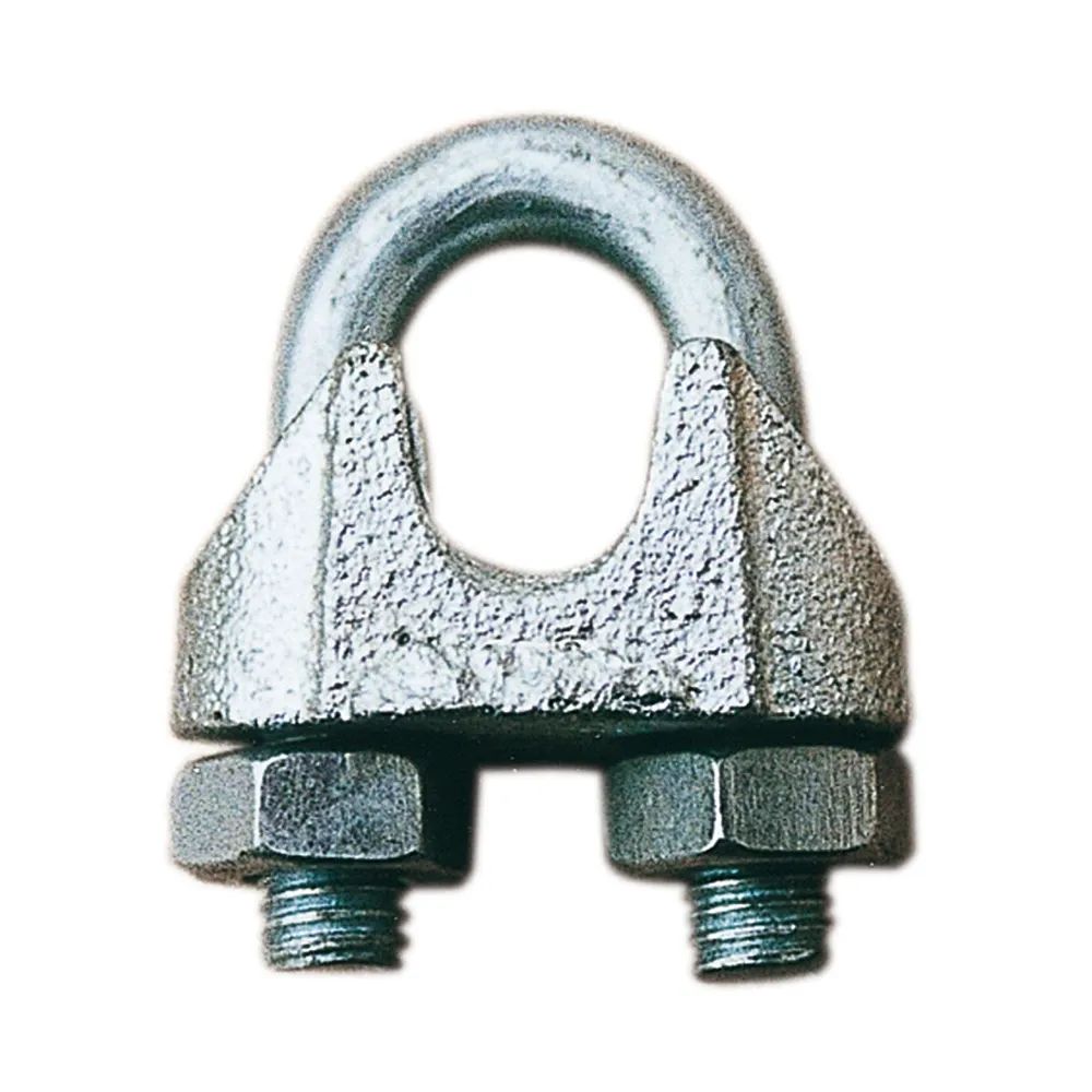 Biat GmbH + Co.KG  Drahtseilklemme ähnl. DIN741 verzinkt Seil ø 3 & 4 mm