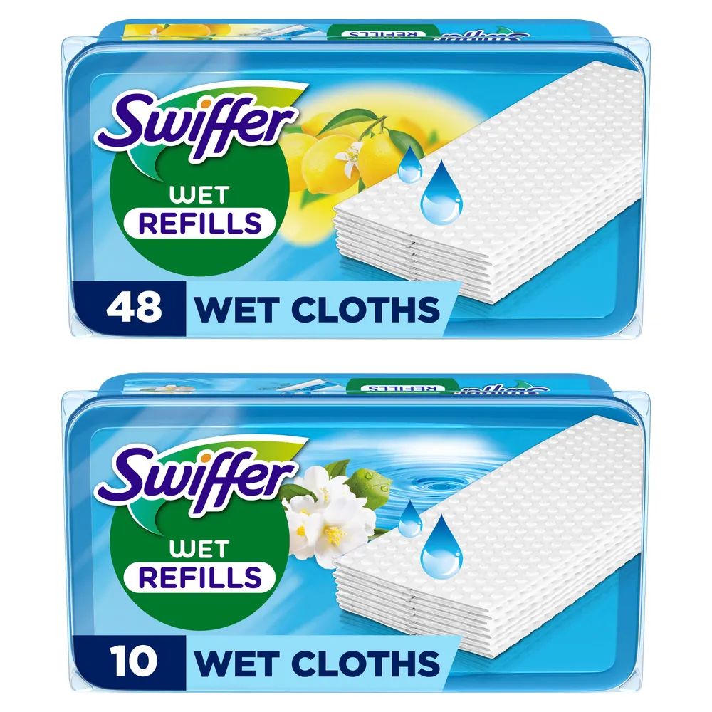 Swiffer Wet Wischtücher Nachfüllpackung 60er eCOM Komfort Pack (3x20 Tücher)