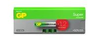GP Battery SUPER ALKALINE AAA/LR03 Battery. 12-Pack - Batterie - Micro (AAA)