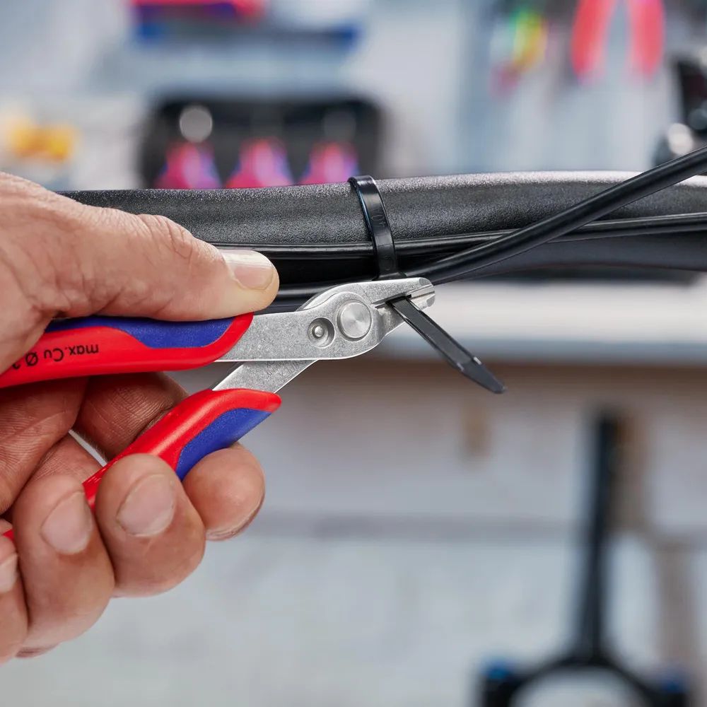 KNIPEX 78 03 140 Electronic Super Knips® XL mit Mehrkomponenten-Hüllen 140 mm