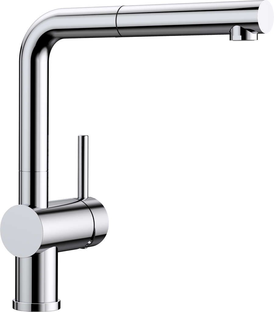 Blanco Linus-S mit Schlauchbrause chrom HD