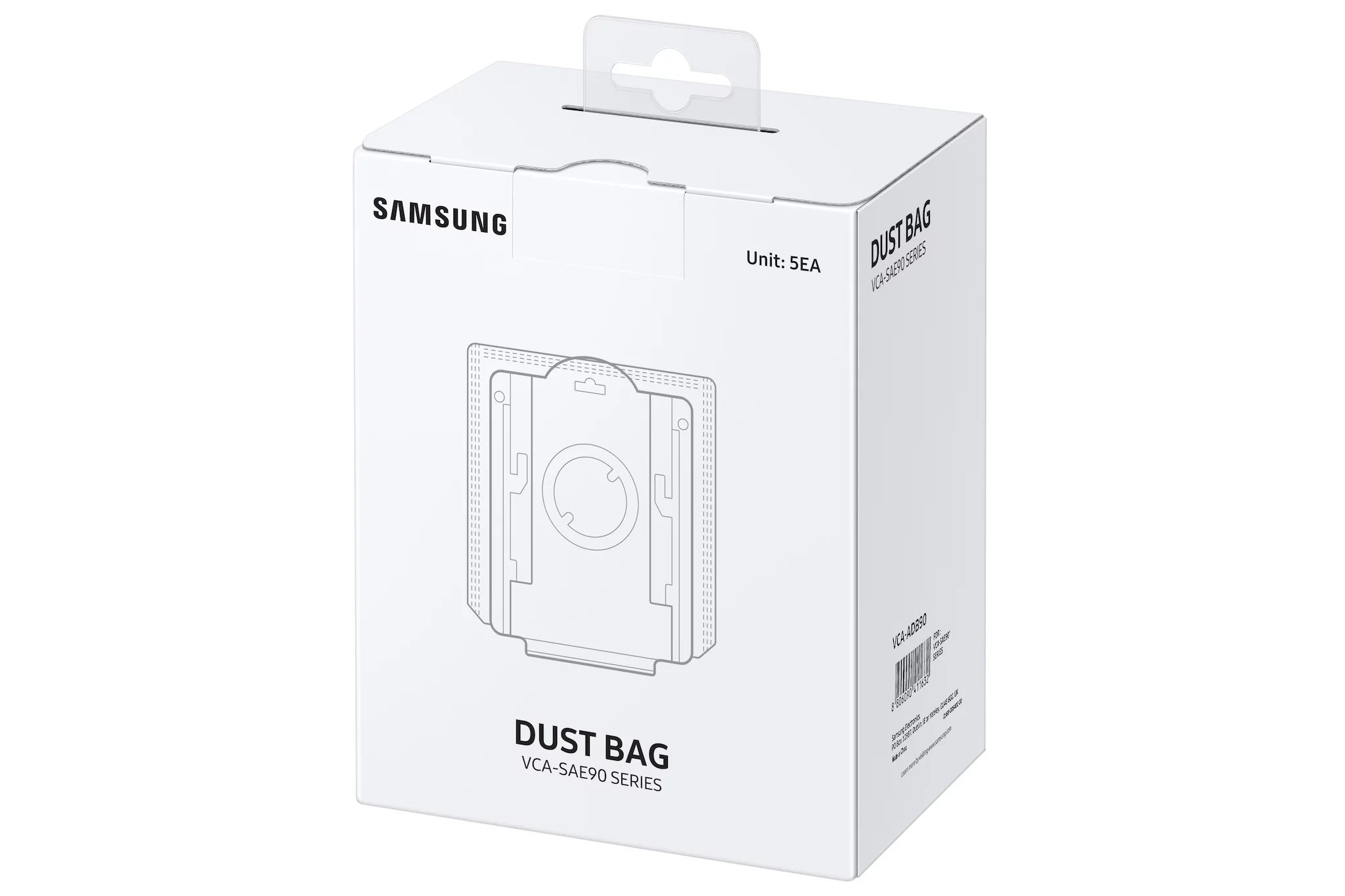 Samsung VCA-ADB90/VT Staubbeutel für Jet Clean Station 5 Stück