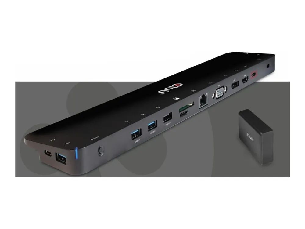 Club 3D CSV-1565 - Dockingstation - USB-C - VGA, HDMI, DP