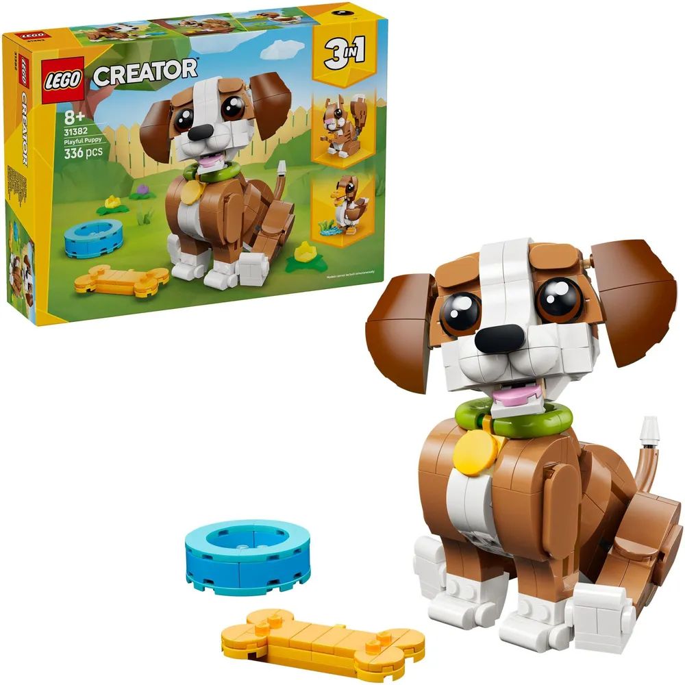 LEGO 31382 - Creator - Niedliche Tiere Verspielter Welpe