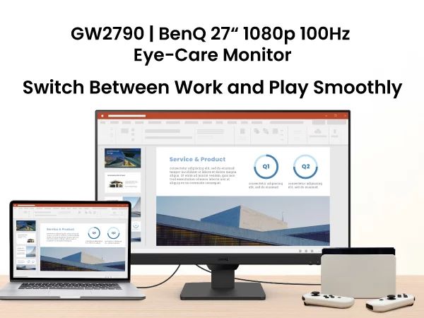 BenQ GW2790 - LED-Monitor - 68.6 cm (27")