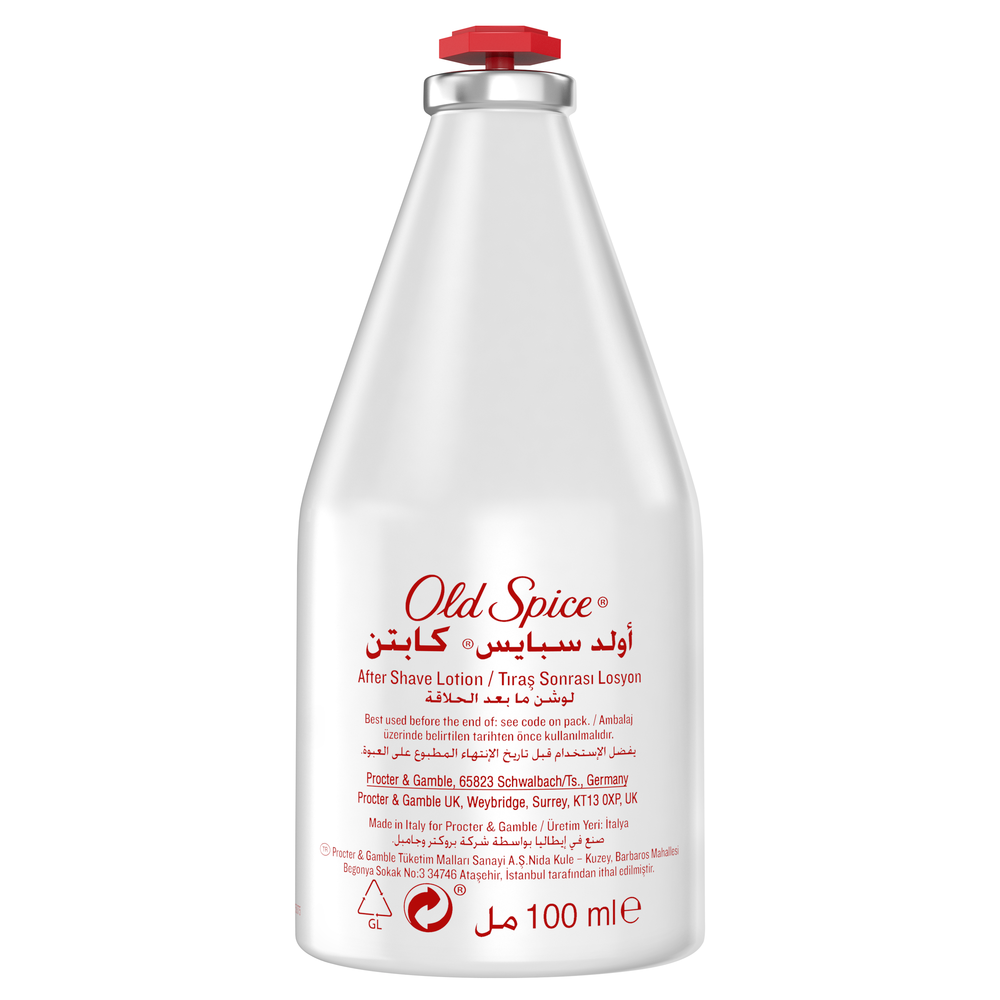 Old Spice Aftershave Lotion Captain, 100ml