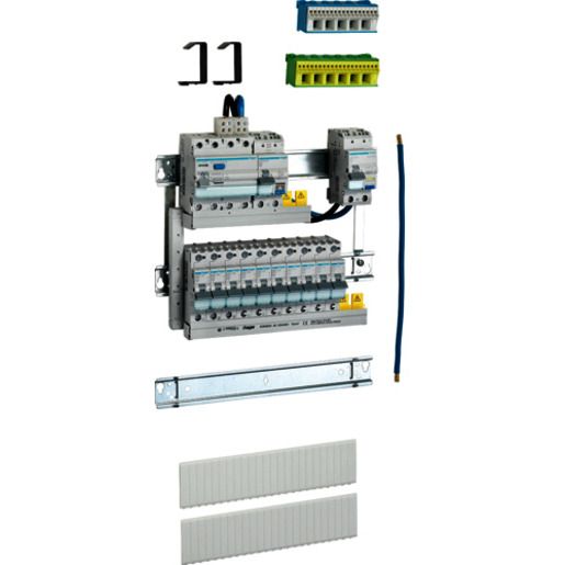 Hager WOHNUNGSP. QC FI/10X1P/FI-LS / HAGER VZ24AP500