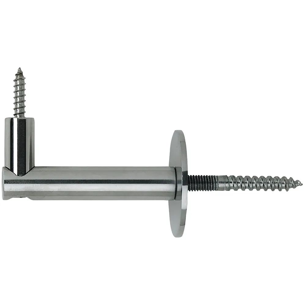 KWS Handlaufträger Rosetten ø 50 mm, Wandabstand 75 mm, Edelstahl matt