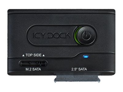 ICY BOX EZ-Adapter MB031U-1SMB - Speicher-Controller - 2.5", M.2 (6.4 cm)