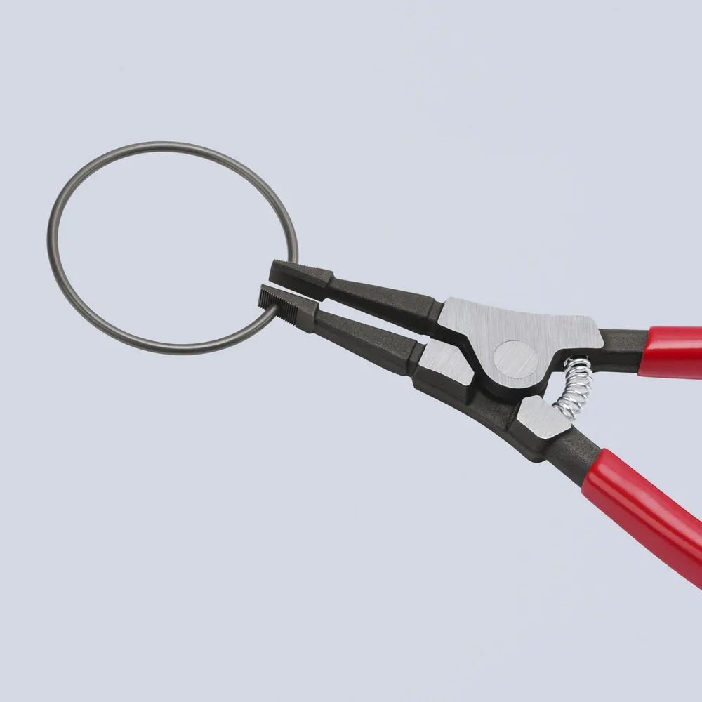 KNIPEX Montagezange für Sprengringe auf Wellen mit Kunststoff überzogen brüniert 170 mm