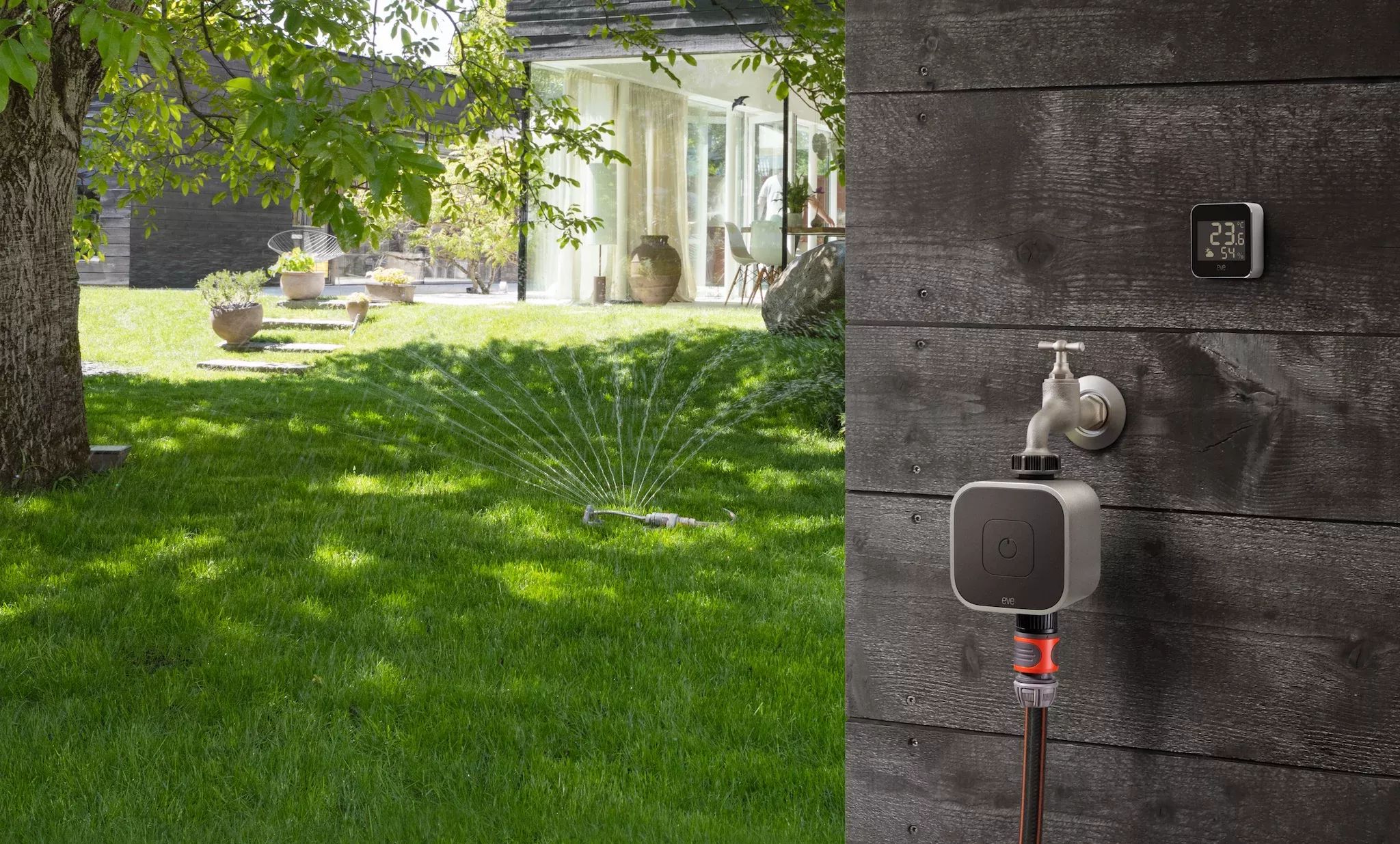Eve Systems Eve Aqua - Water meter - Schwarz - Grau