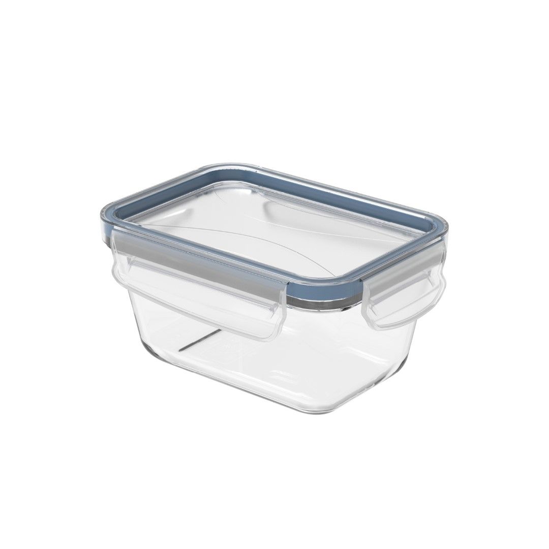 Rotho Kühlschrankdose Glas 0.5 l CLIC & LOCK