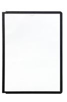 Durable SHERPA - Anzeige - für A4 - Schwarzer Rahmen (Packung mit 5)