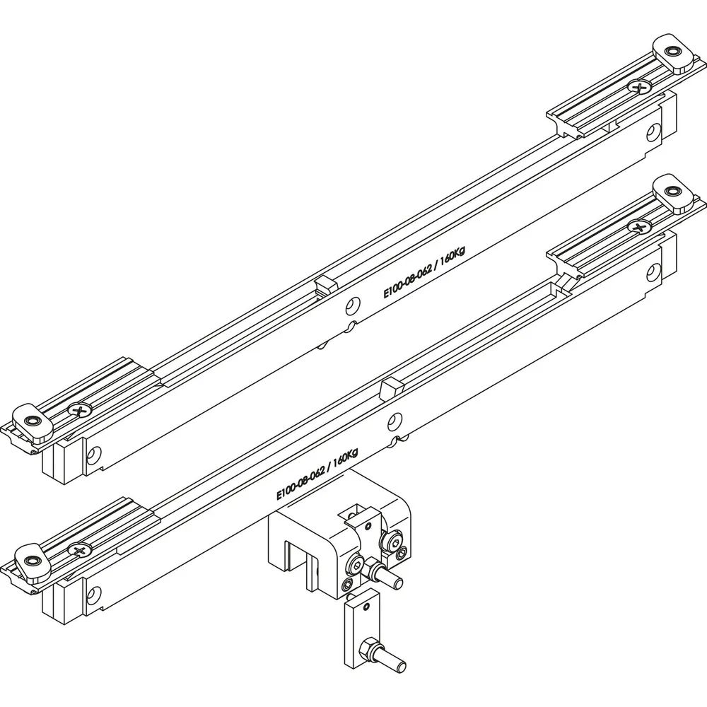 DORMA-Glas Muto 150 Einzugsdämpfung Dormotion beidseitig Flügelgewicht bis 150kg