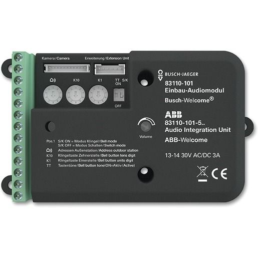 Busch-Jaeger EINBAU-AUDIOMODUL 83110-101 / BUSCH 83110-101 2CKA008300A0521