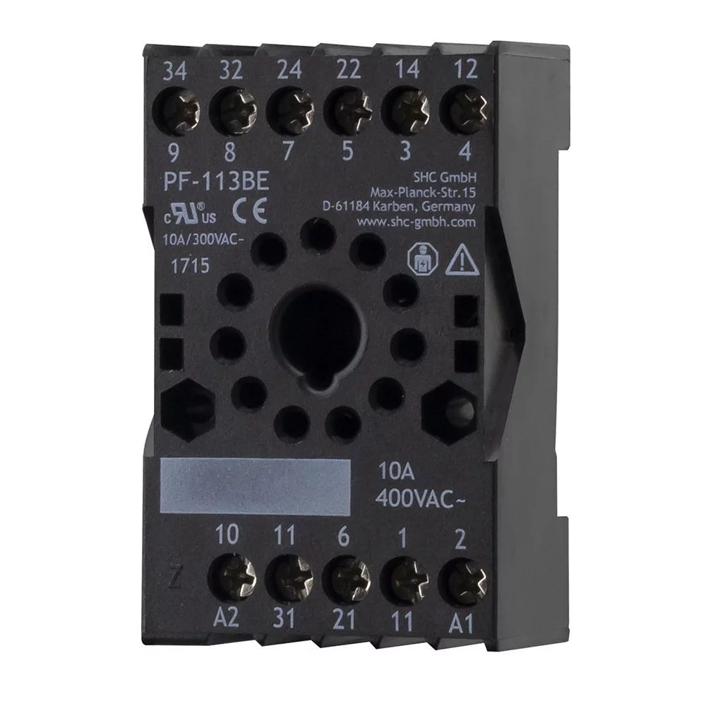 Tele Haase RELAISSOCKEL SERIE RT 11-POLIG / TELEHA PF-113BE (R11X) 180155