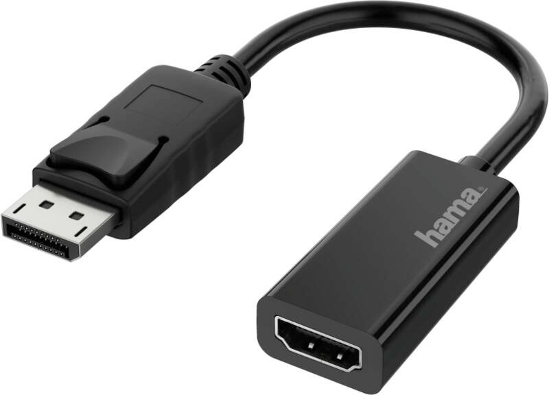 Hama 200335 DP-Adapter auf HDMI, Ultra-HD 4K