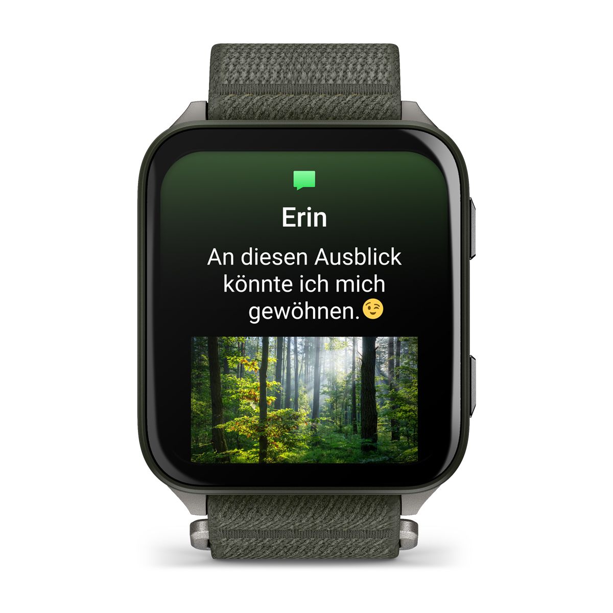 Garmin Venu X1, Moosgrün 