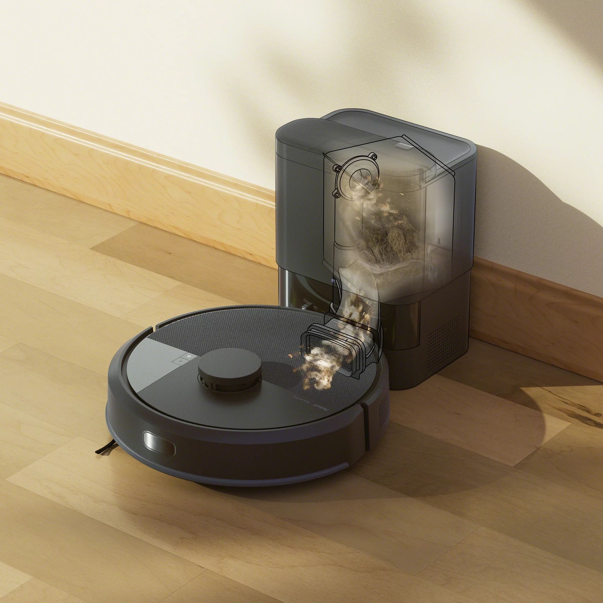 iRobot 105 Combo Plus Schwarz