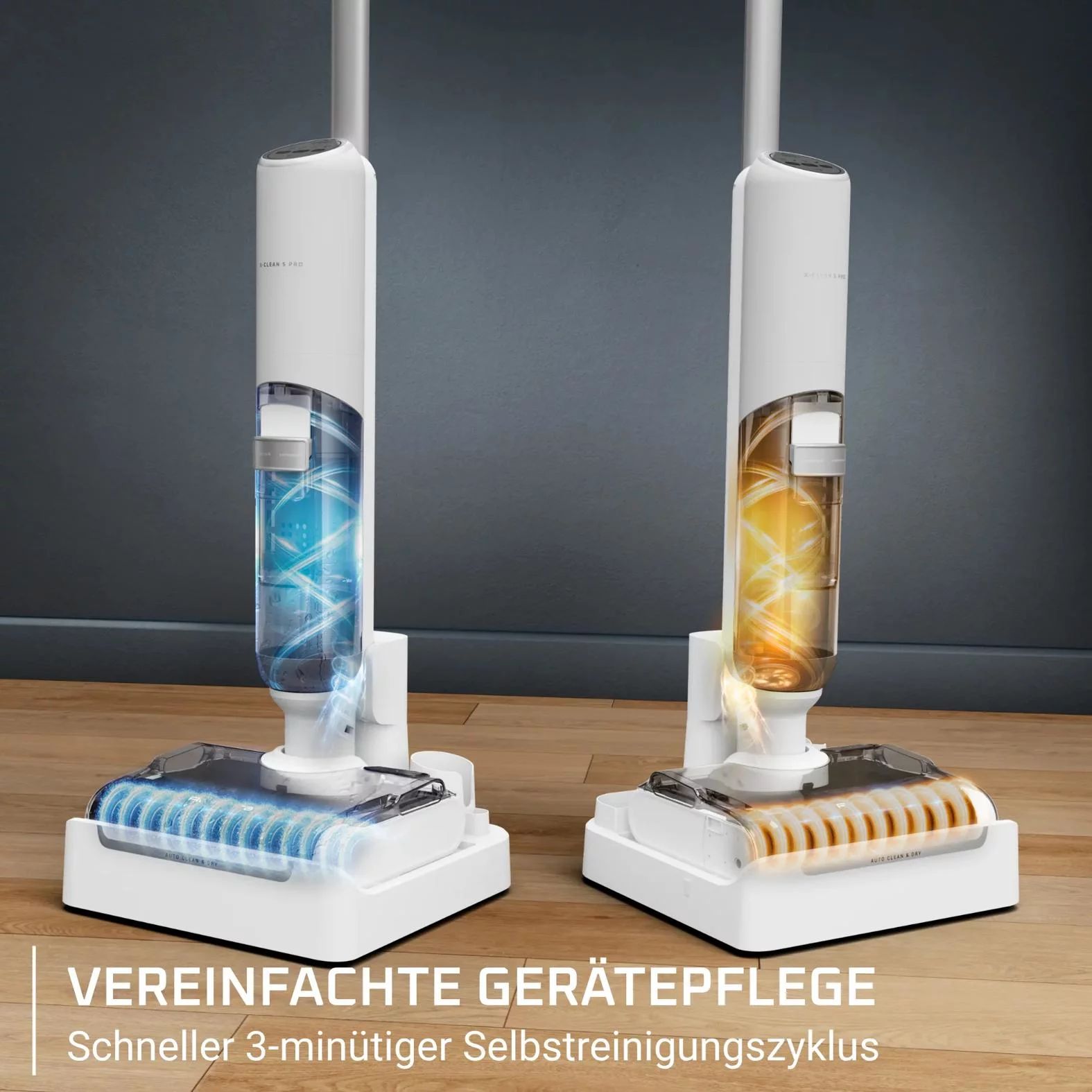 ROWENTA GZ5435 2-in-1 Nass-Trockensauger X-Clean 5 PRO  - weiß/schwarz 
