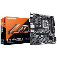 Gigabyte H810M S2H - Motherboard - micro ATX - LGA1851-Sockel - H810 Chipsatz - USB-C 3.2 Gen 1, USB 3.2 Gen 1 - Gigabit LAN - Onboard-Grafik (CPU erforderlich)