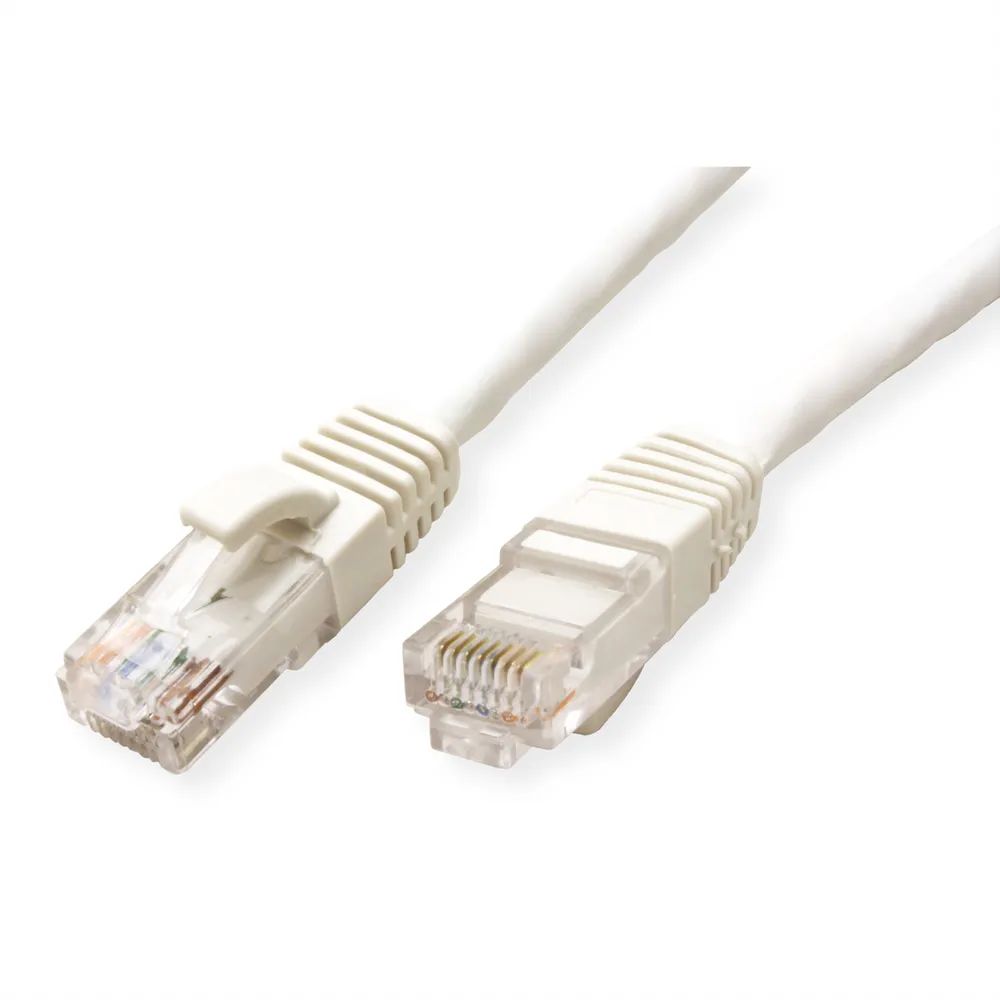 VALUE Patchkabel Cat.6 (Class E) UTP, LSOH, weiß, 1,5 m