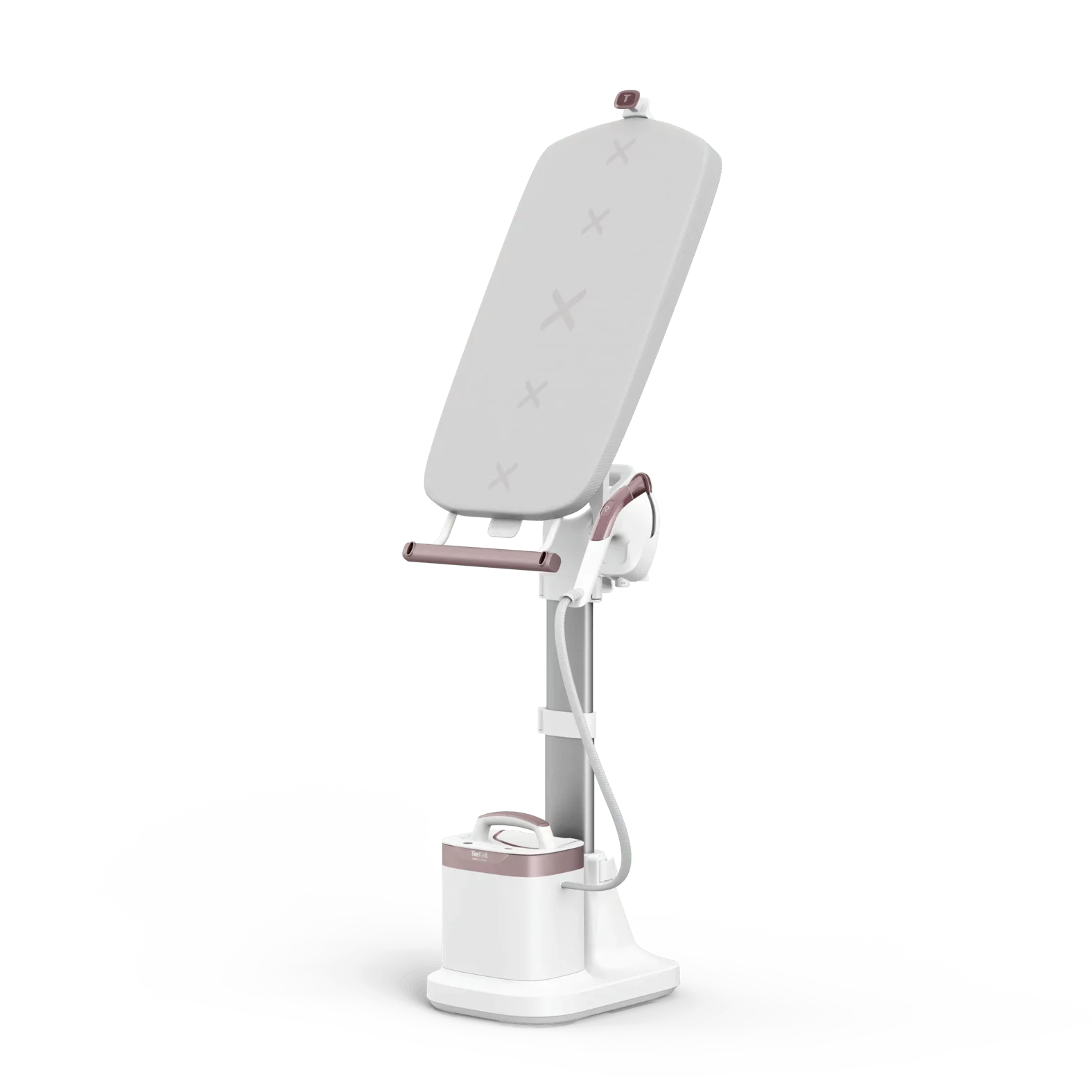 Tefal All-in-One Dampfbügellösung IXEO Vision - Weiß und Zimtrosa