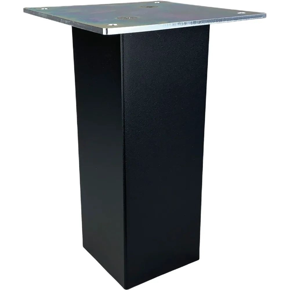 Fritz Strate GmbH & Co. KG Metallwaren Barkonsole Connect 70 x 70 x 170 mm gerade schwarz