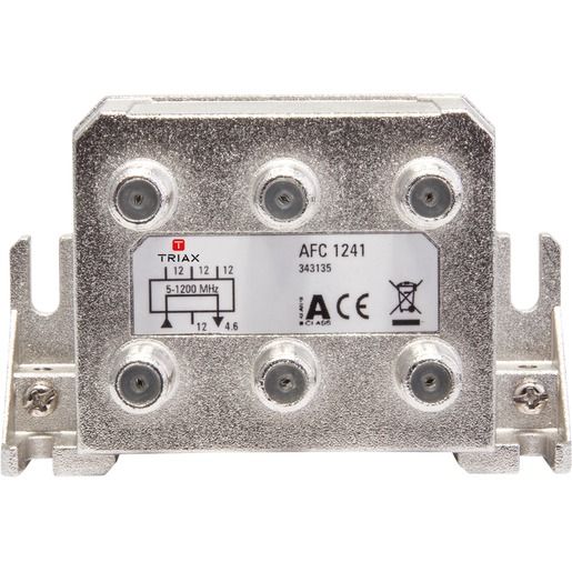 Triax ABZWEIGER BK 4-FACH 12DB / TRIAX AFC 1241 1,2 GHZ 343135