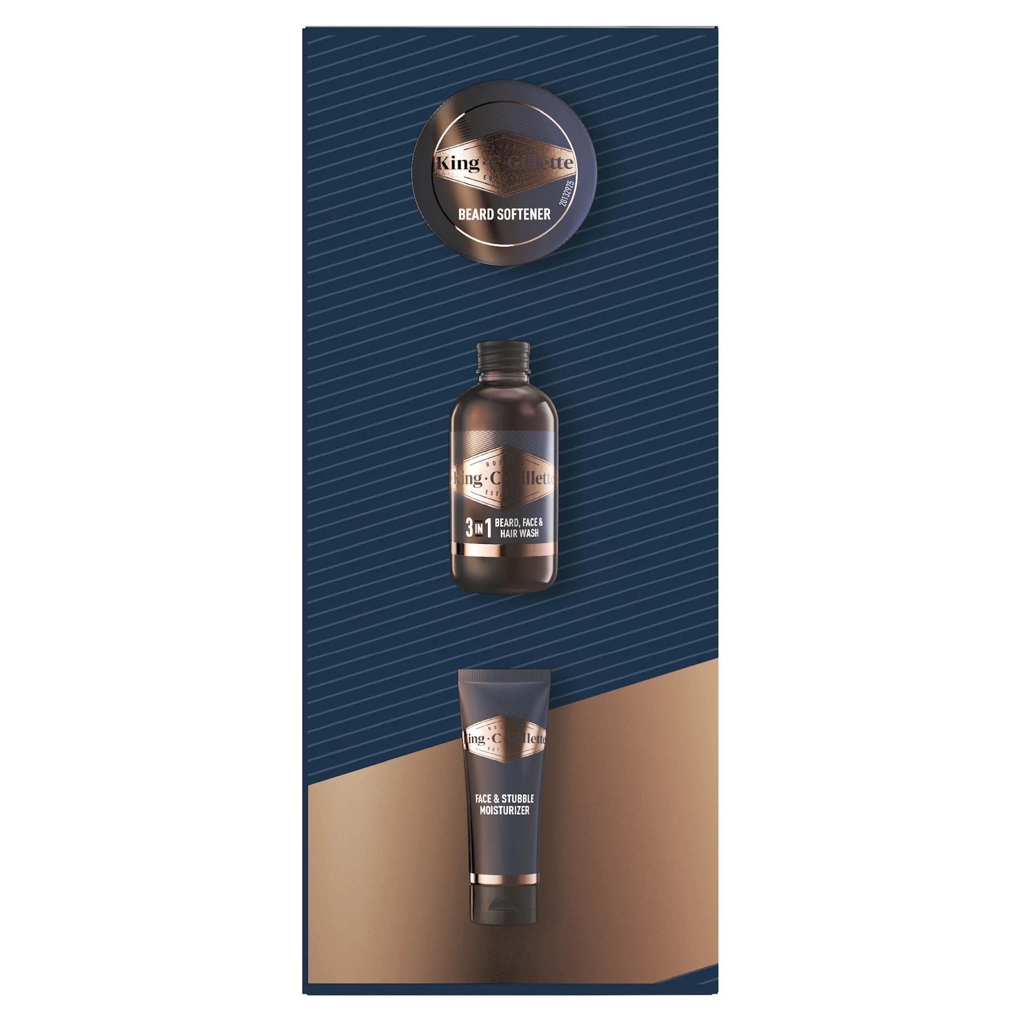 King C. Gillette Bartpflege Probierset Minis
