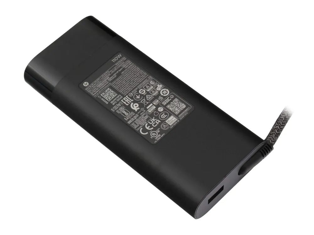 HP TPN-DA24 USB-C Netzteil abgerundete Bauform inkl. USB-A - PC-/Server Netzteil