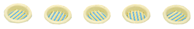 FAWO Lüftungsrosette 32 mm (5er Pack)