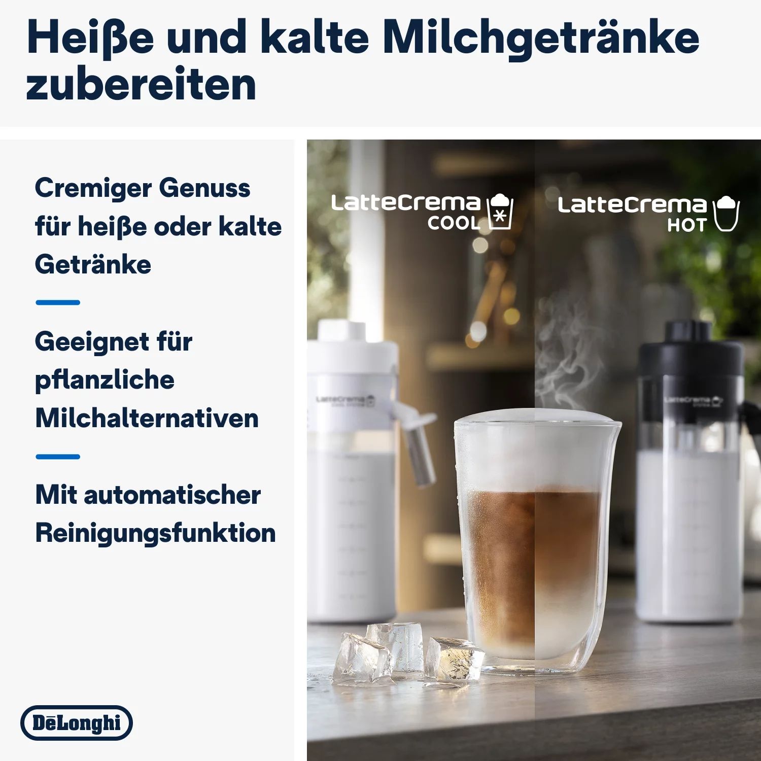 De'Longhi Kaffeevollautomat Eletta Explore Cold Brew ECAM450.86.T