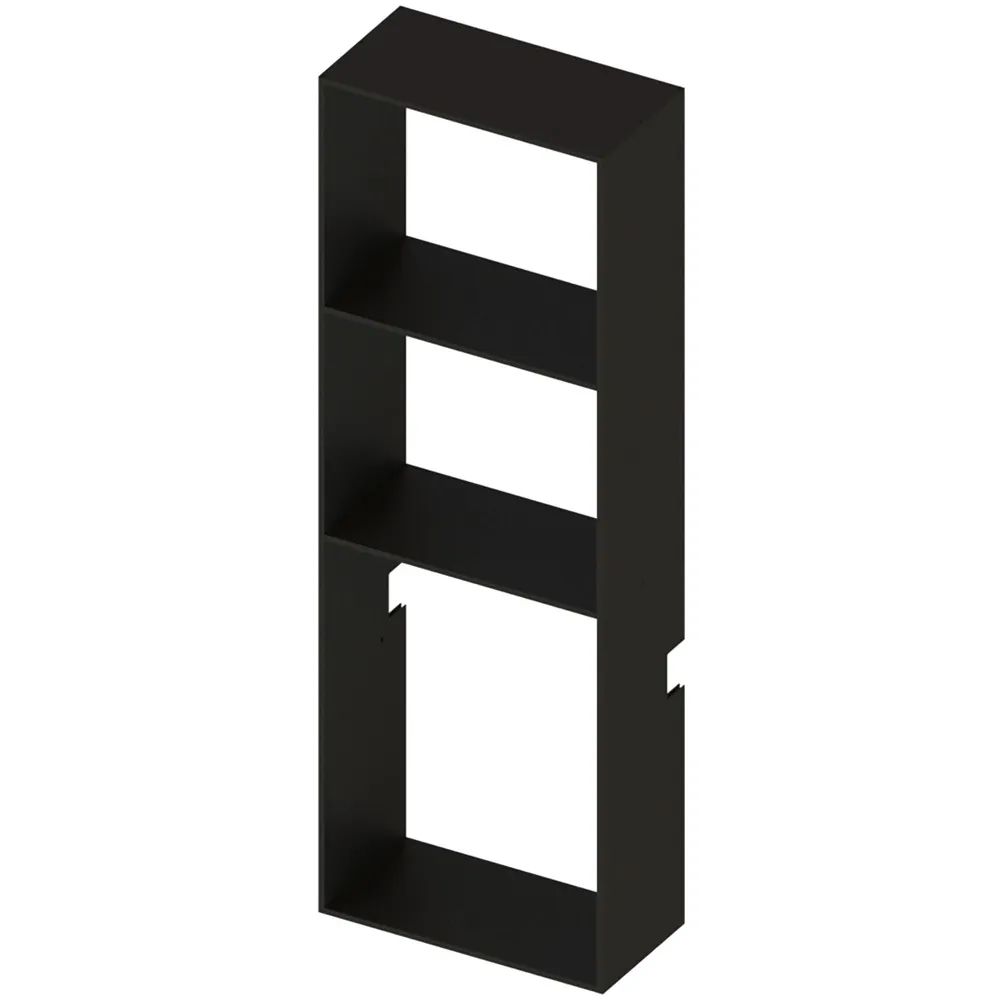L&S Sign Modul vertikal H: 880 mm B: 600 mm schwarz