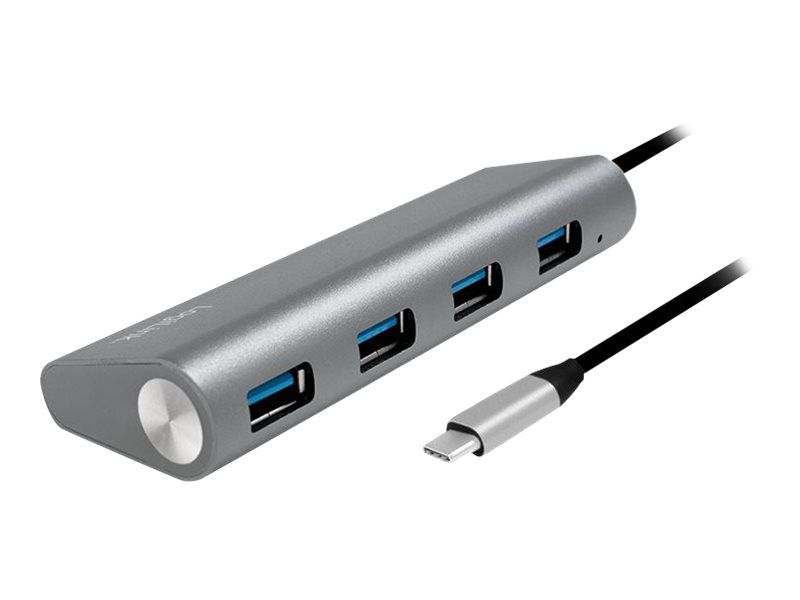 LogiLink USB-C 3.1 hub, 4 port - Hub - 4 x USB 3.1 Gen 1