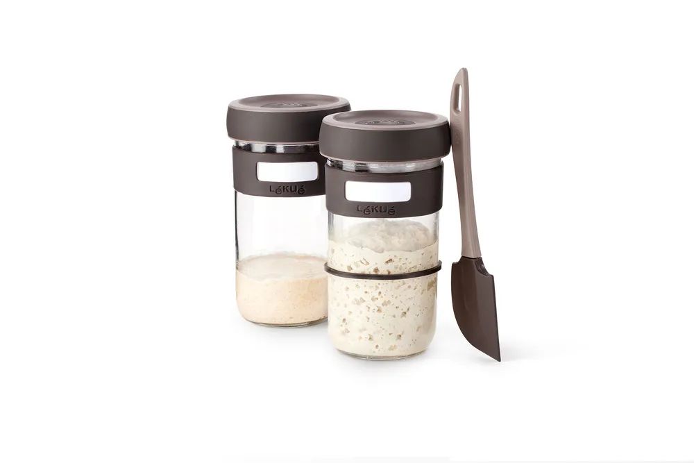 Lékué Sauerteig Starter-Set - Brown